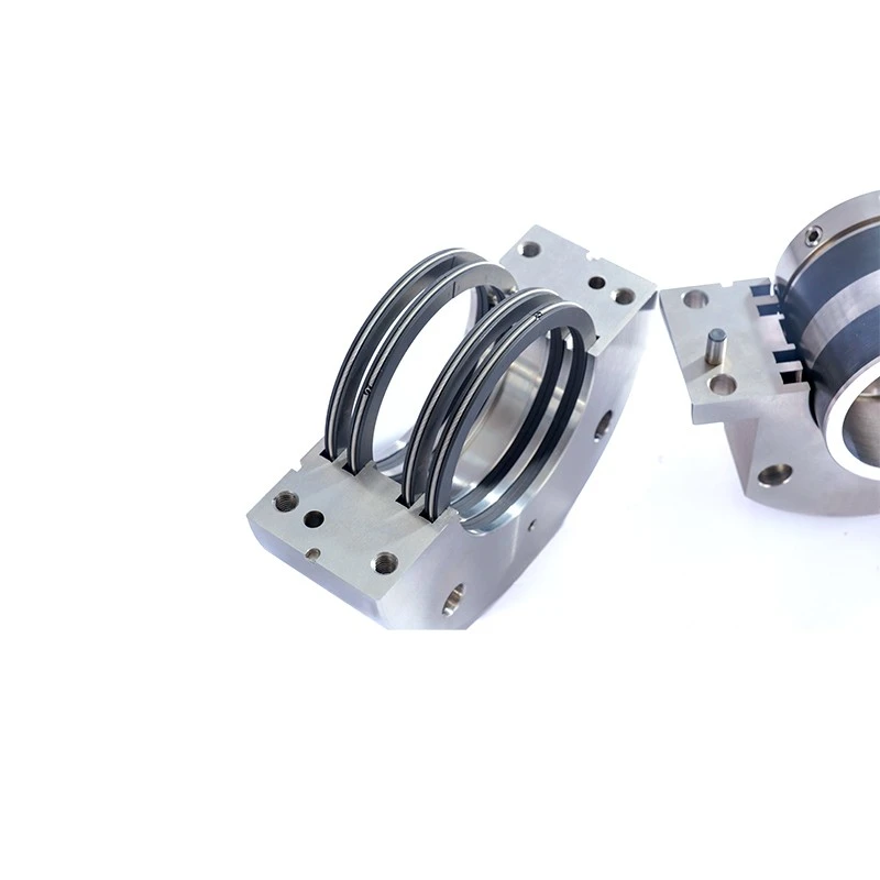 Split Carbon Ring Seal With Isolation Gas
